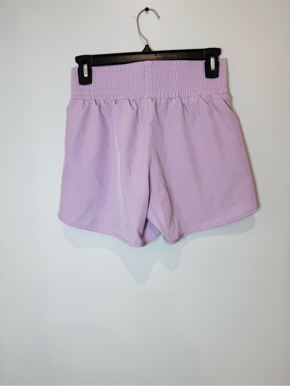 Rosvigor Womens Athletic High Waisted Shorts Running Workout Gym XS Purple - Picture 2 of 11